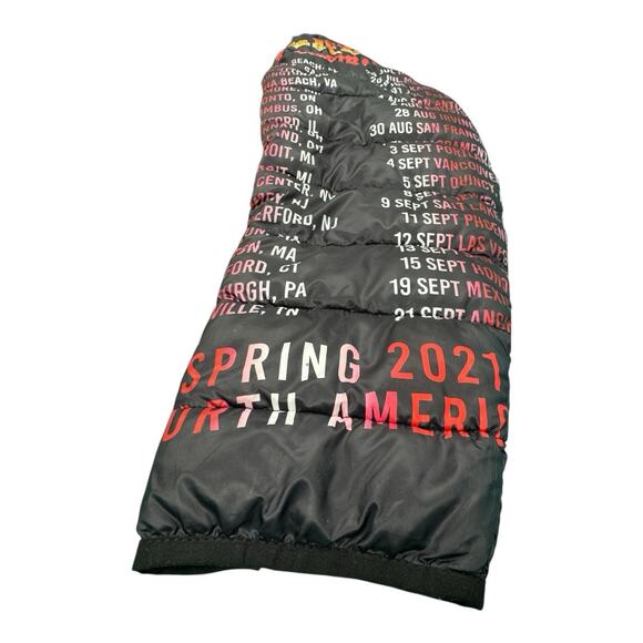 Rockstar Original Men's Izzy Graphic Full Zip 2XL Puffer Jacket Streetwear Punk - Picture 10 of 16